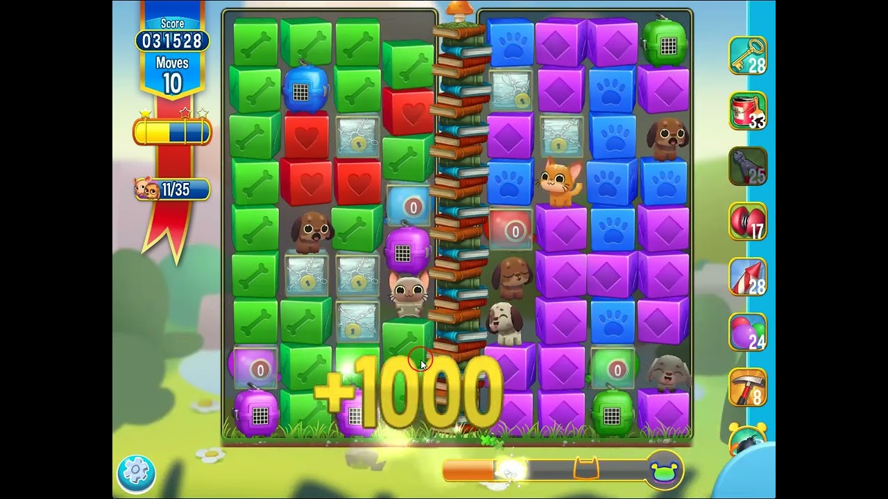 Pet Rescue Saga level 5149 no boosters | PuzzledCubes.site