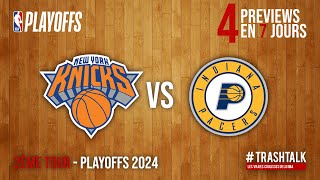 NBA Playoffs 2024 : Knicks - Pacers, la preview