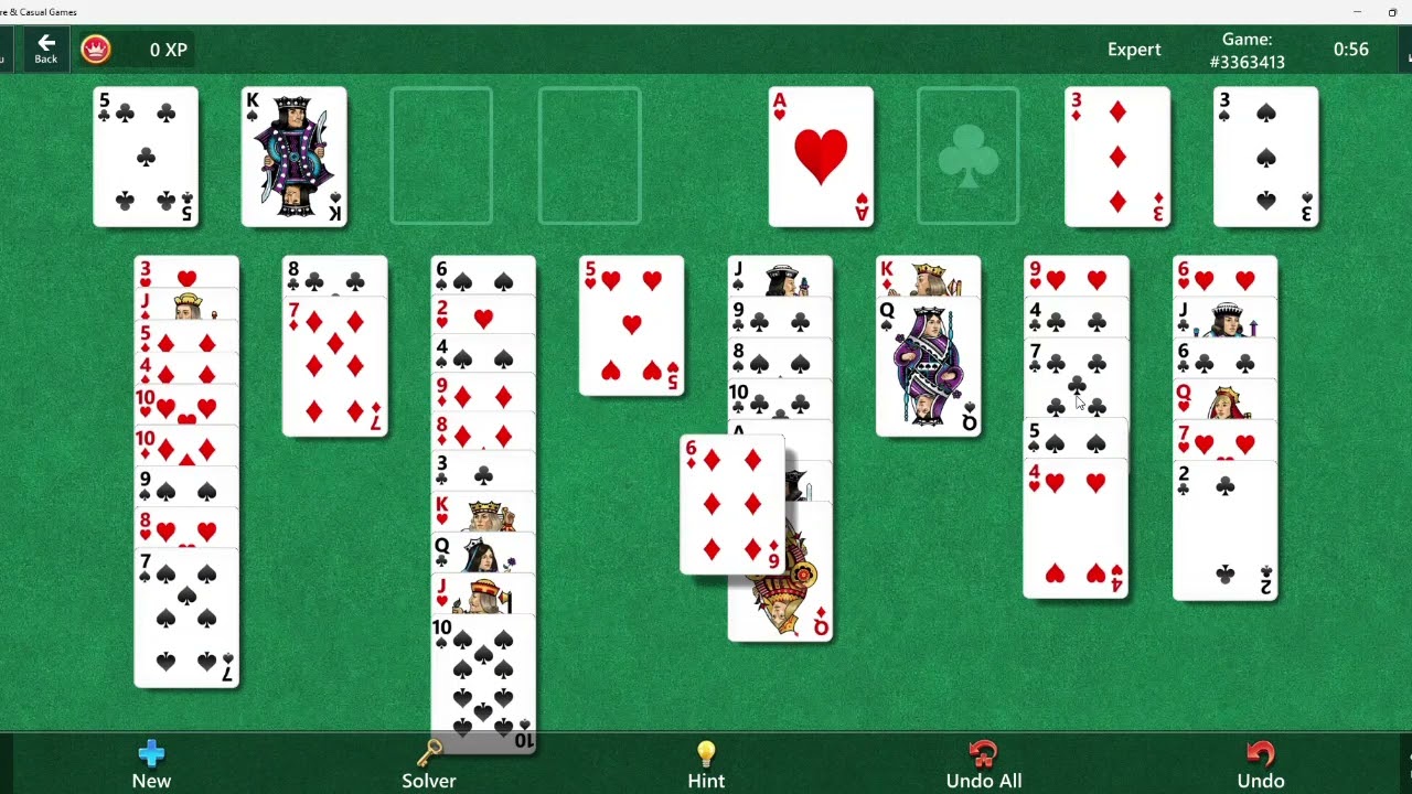 Microsoft solitaire collection - Freecell - Level 9000