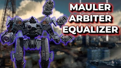 War robot gameplay free for all dux and mauler with arbiter Equalizer 💀#warrobots #championleague