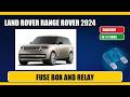 Fuse box location and diagram: land rover_range_rover 2024 - Schema fusibili