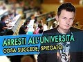 La storia degli arresti allUniversit, spiegata semplicemente