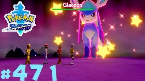 Pokemon Sword Shiny Dynamax Glaceon Raid & Catch