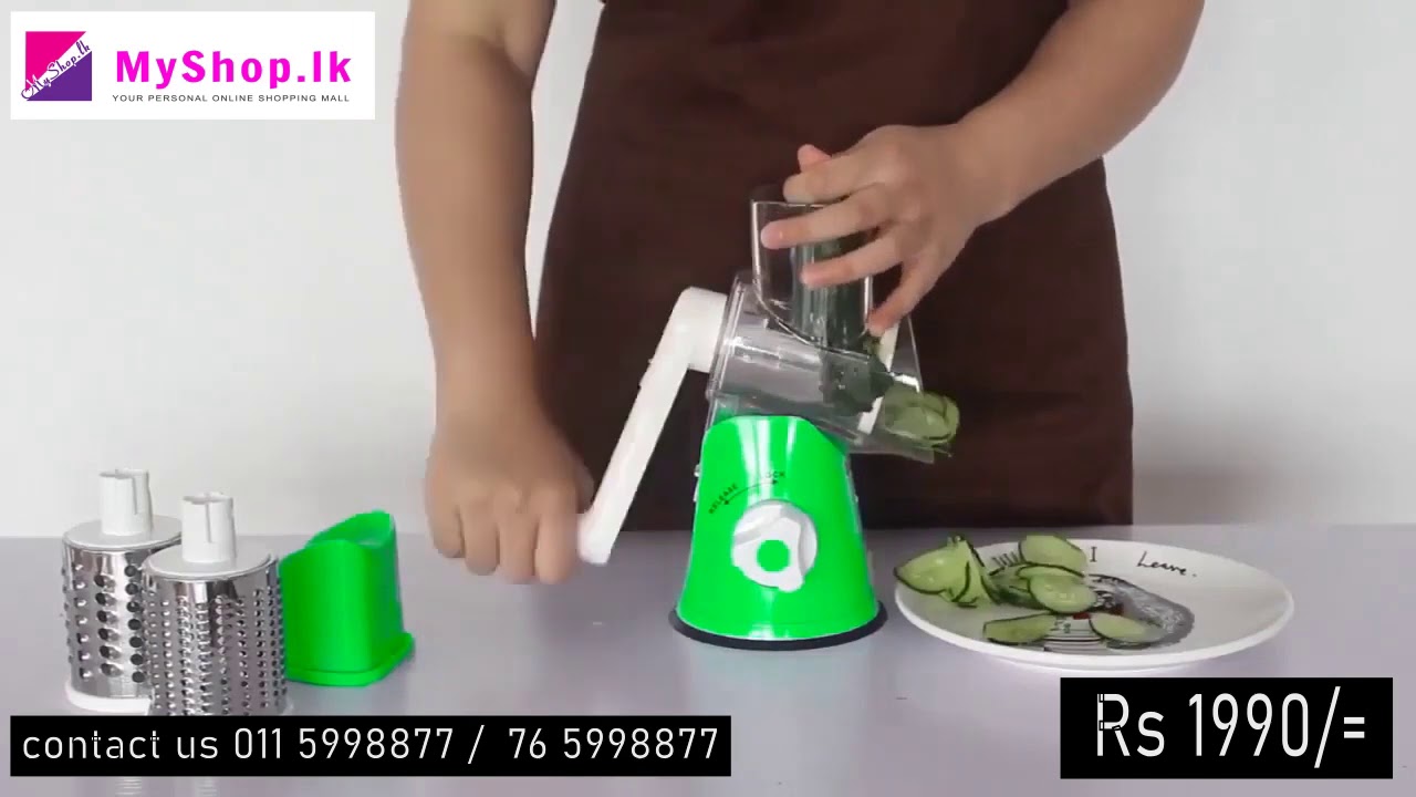 Tabletop Drum Grater YouTube