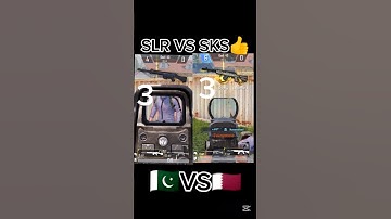 SLR VS SKS👍🇵🇰VS🇶🇦#pubg #pubgmobile #viralvideo #youtubeshorts #love #music