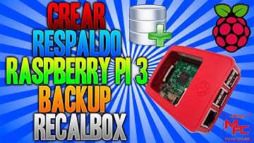 Crear Respaldo a Raspberry Pi Backup Recalbox