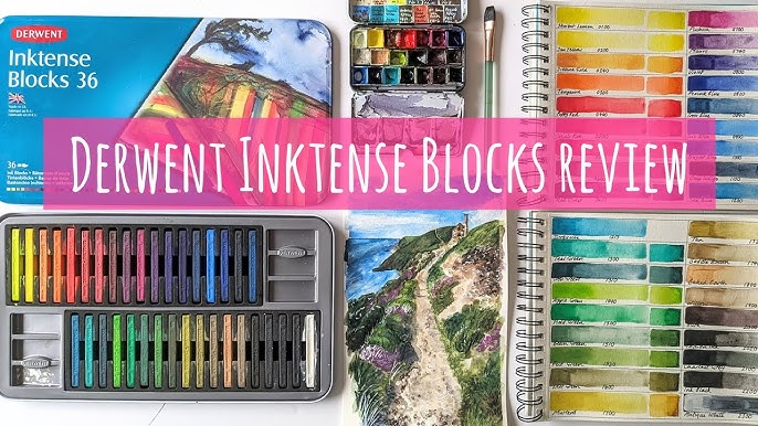 Derwent Inktense 100 Set Pencil Review — The Art Gear Guide