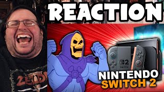 Gor's "Skeletor Reveals The Nintendo Switch 2 by Tom Christie" REACTION