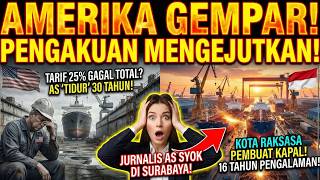 Download Lagu Tarif 25% Jadi Bumerang! AS Syok Lihat Kehebatan Industri Kapal Indonesia, Bikin Bangga! #viral MP3