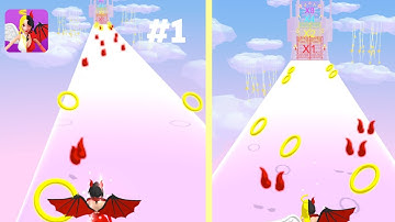 Run To Heaven - New Release - Hyper Hybrid Casual - Gameplay Walkthrough (iOS & Android)