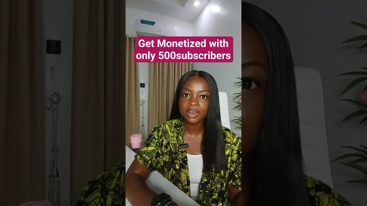 How to get monetized with 500 subscribers 