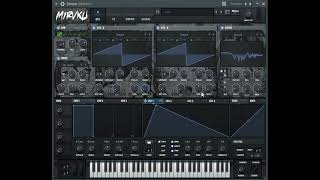 How to make a sustained bass like Marauda