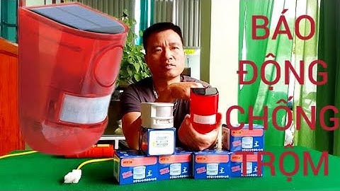 THIẾT BỊ BÁO ĐỘNG CHỐNG TRỘM CẮP HỒNG NGOẠI CÒI KÊU TO BẢO VỆ TÀI SẢN GIA ĐÌNH BẠN AN TOÀN