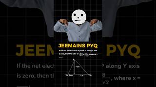 Jeemains pyq of electrostatics #jeemains #physics #electrostatics #pyqs #shorts #physicsshorts