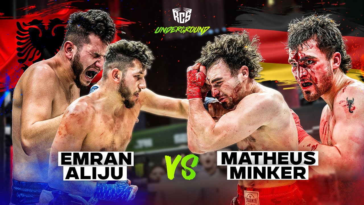 Bareknuckle BLUTBAD! Matheus Minkner vs. Emran Aliju - RCS Underground 1