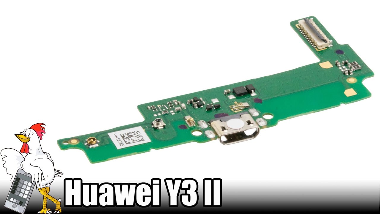 Auxiliary plate with microphone and microUSB connector for Huawei Y3 II, LUA -L21
