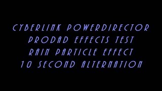 Celebrity CyberLink PowerDirector Rain Particle Effect Test Net Worth