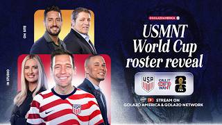 🔔🚨 LIVE: 2026 USMNT World Cup roster reveal!