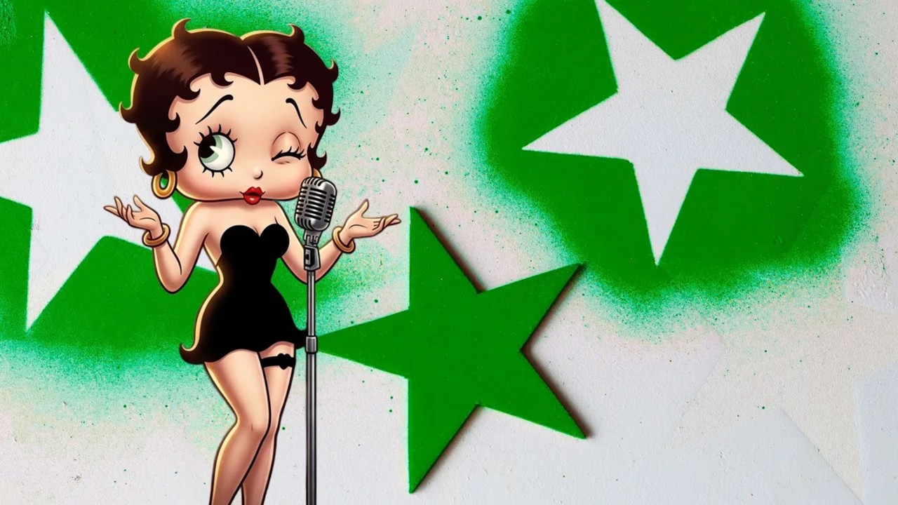 Betty Boop - A Language All My Own 1935. Iconic animated comedy