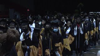The HCC 2021 Fall Commencement morning ceremony