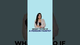 What to do if Someone Has FAINTED | First Aid Tips #healthtips #shorts