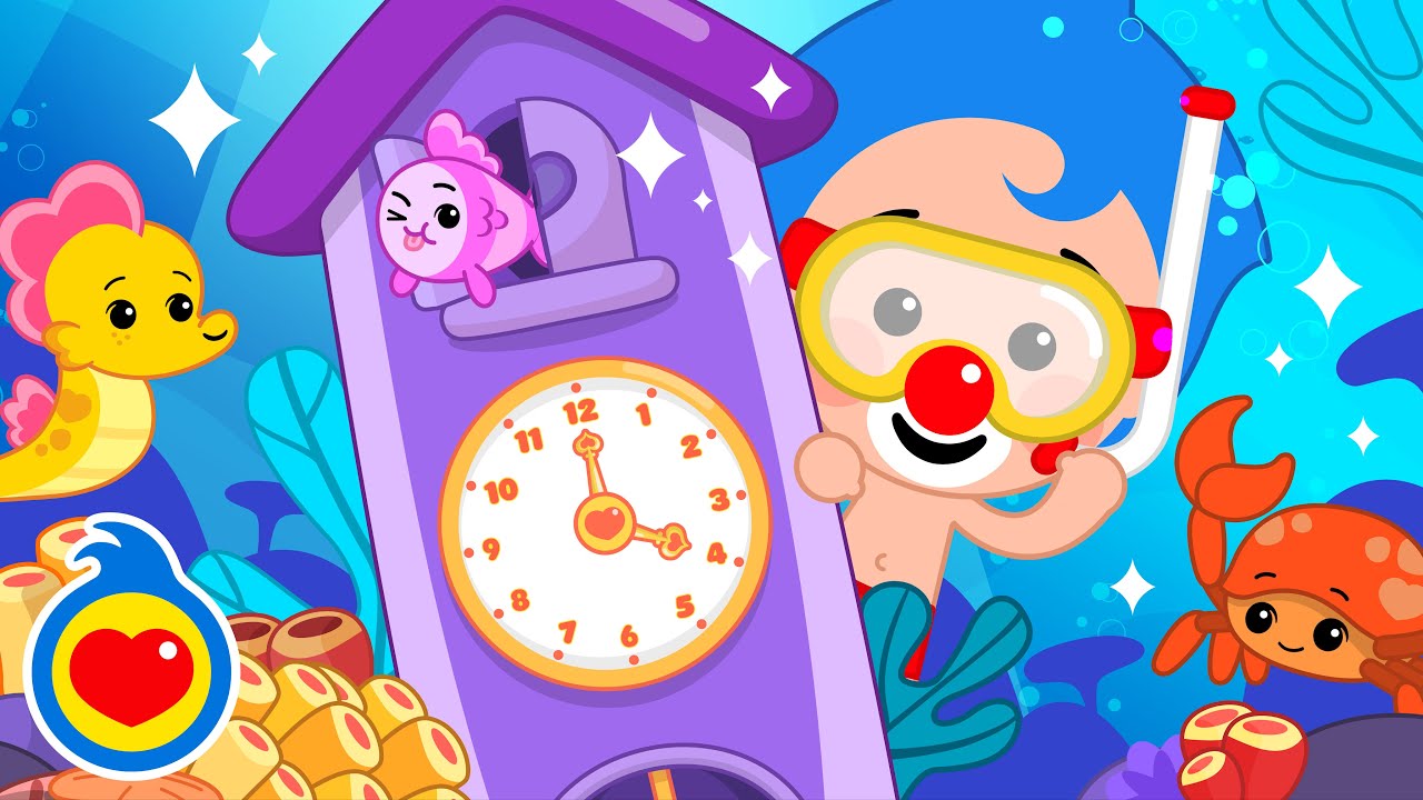 Tiquiti Tiqui Tic Toc 🐳🦀 Bajo del Mar 🐚 Canciones Infantiles | Plim Plim
