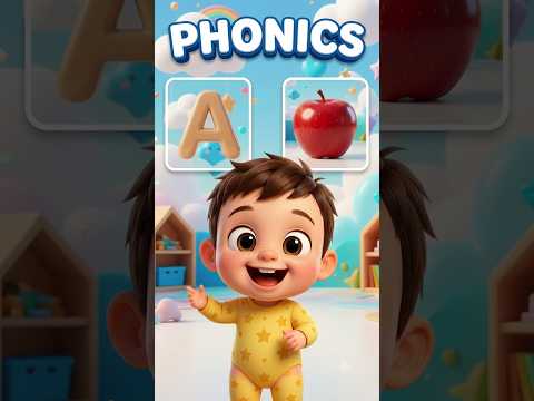 Alphabet Phonics Sounds  🍎✨🎵 Best Way to Learn ABC! #phonic #phonicsounds #phonics #shorts #alphabet