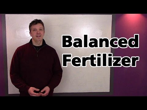 Video: Informācija par sabalansētu mēslojumu: sabalansētu augu mēslošanas līdzekļu izmantošana