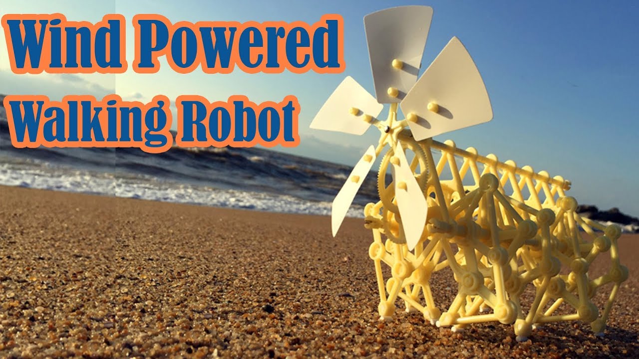 Let's Build Wind Walking Robot Amazing Mind Blowing like Theo Jansen's DIY - YouTube