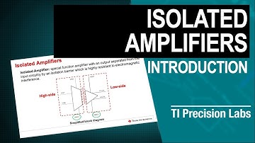 Introduction to isolated amplifiers
