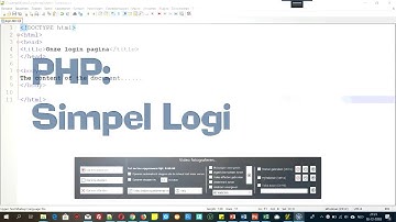 PHP - Een eenvoudig login script