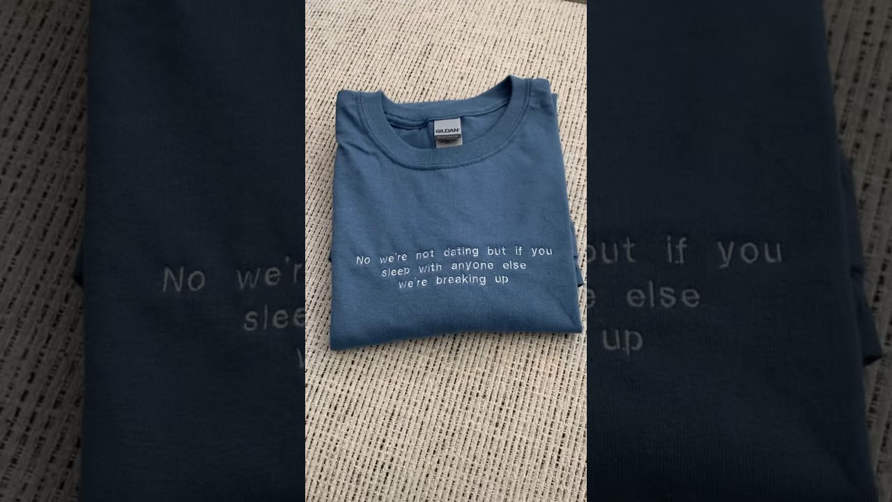 ЧАСТЬ 5. Вышиваю на рубашках для друзей глупости, которые говорят мужчины 