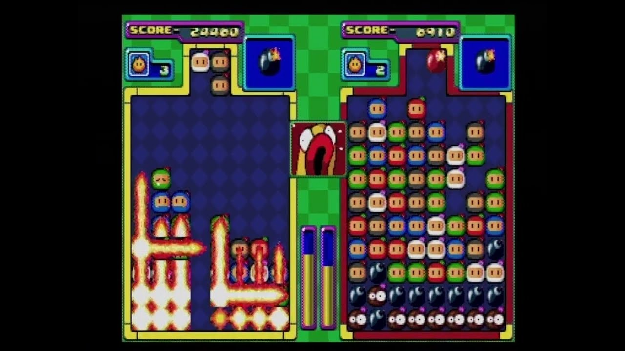 実機】 PCE ボンバーマン ぱにっくボンバー 少しプレイ / PCE