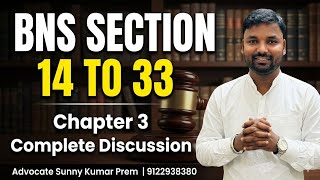 General Exceptions under BNS: Section 14 to 33 | Chapter 3 Detailed Analysis