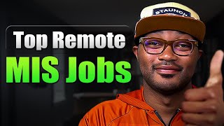 Which REMOTE JOBS Can I GET with a Management Information Systems Degree?