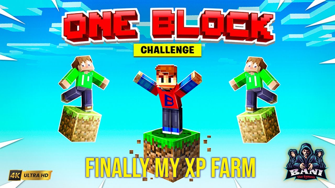 BUILDING ULTIMATE XP FARM In Minecraft One Block Series Part 2 | HINDI ...