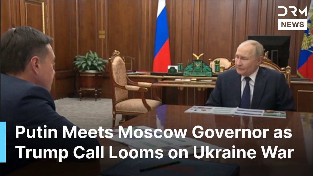 Срочная новость: Путин встретился с губернатором Москвы, Кремль дал понять, что Трамп в ближайшее...