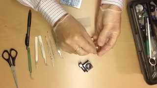 Sample preparation: -general discussion for electron microscopy
