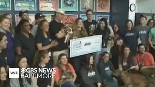 Baltimore Orioles star Pete Alonso, wife tour and donate to animal shelter