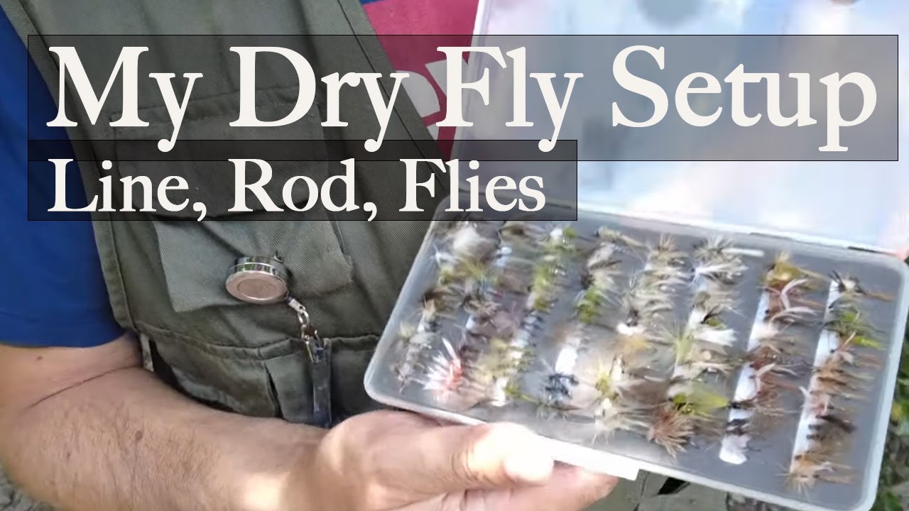 My dry fly fishing setup - leader and tippet for beginners. How to setup a  successful trout outfit 