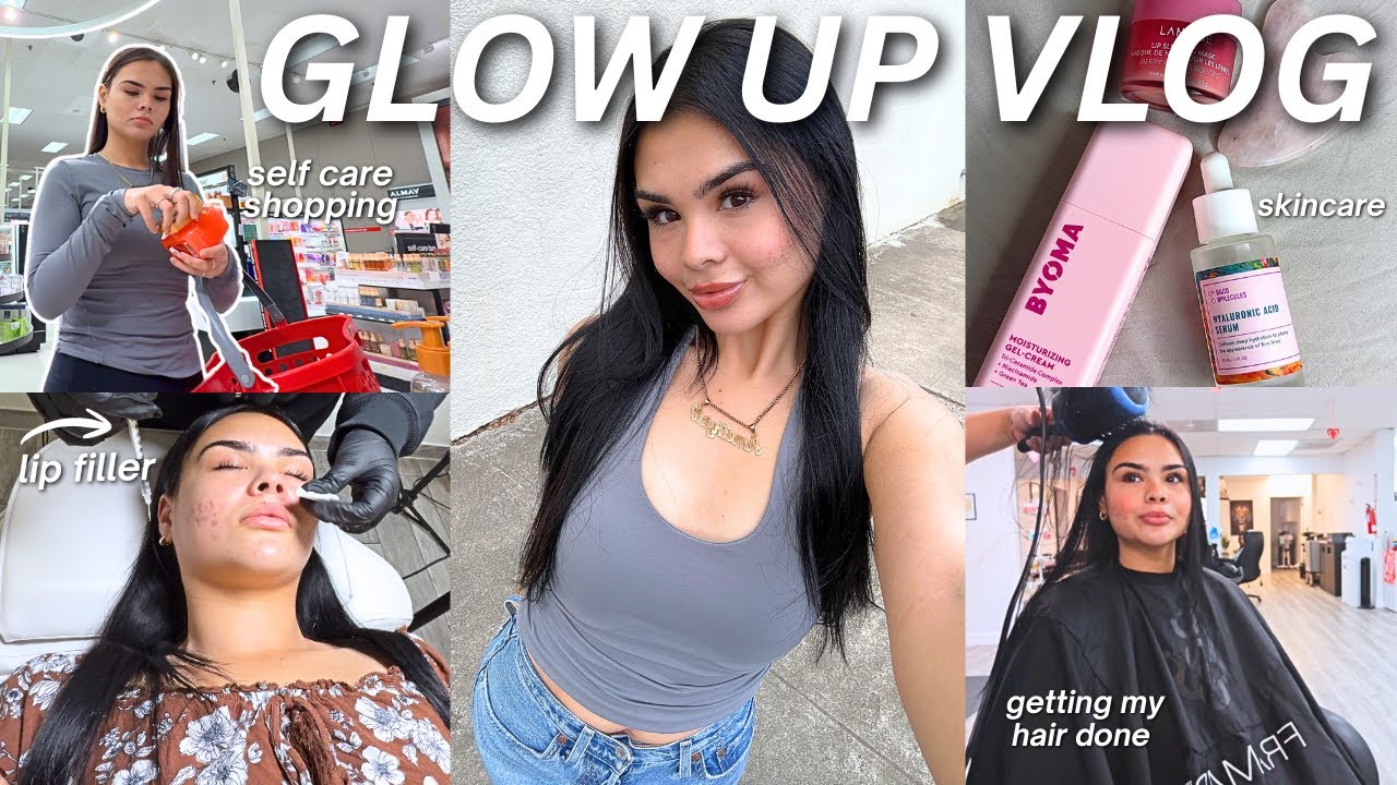 BIRTHDAY GLOW UP VLOG ✨💇🏻‍♀️ Self Care Shopping, Lip Filler, Hair Dye & Beauty Appointments!