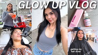 BIRTHDAY GLOW UP VLOG ✨💇🏻‍♀️ Self Care Shopping, Lip Filler, Hair Dye & Beauty Appointments!