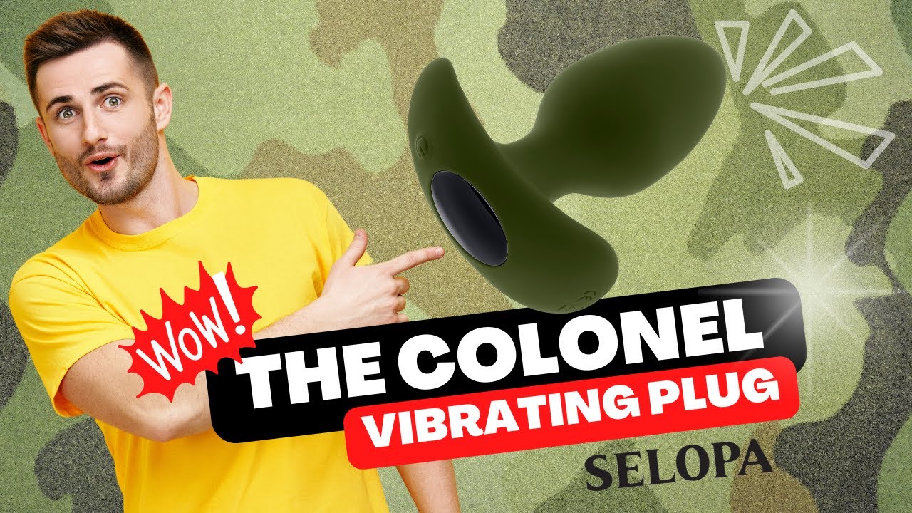 The Colonel Vibrating Butt Plug from SELOPA By Evolved Novelties - SL RS 4226 2