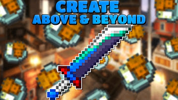 INDUCTIVE MECHANISM & KILLING THE ENDER DRAGON! Create Above And Beyond EP19 | Modded Minecraft 1.16