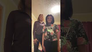 With Sister My Other Sister In The Back Ground