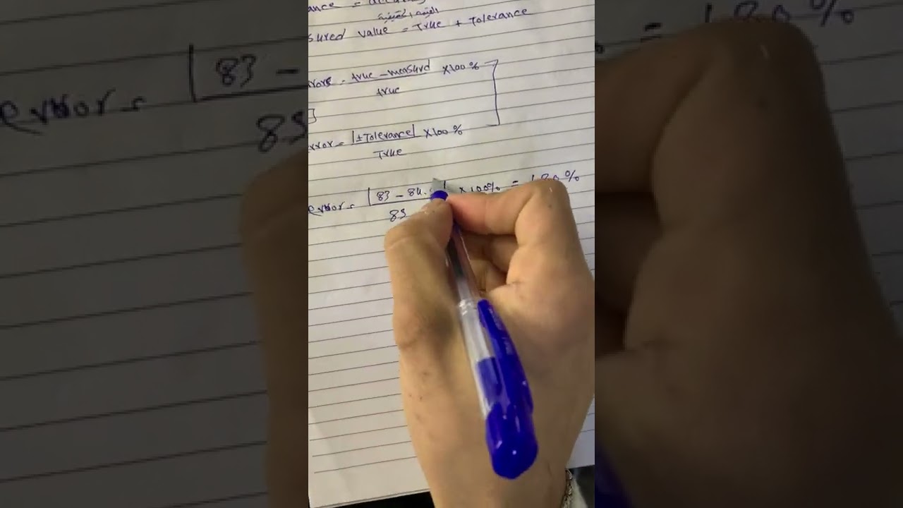 شرح ch4 موضوع types of errors