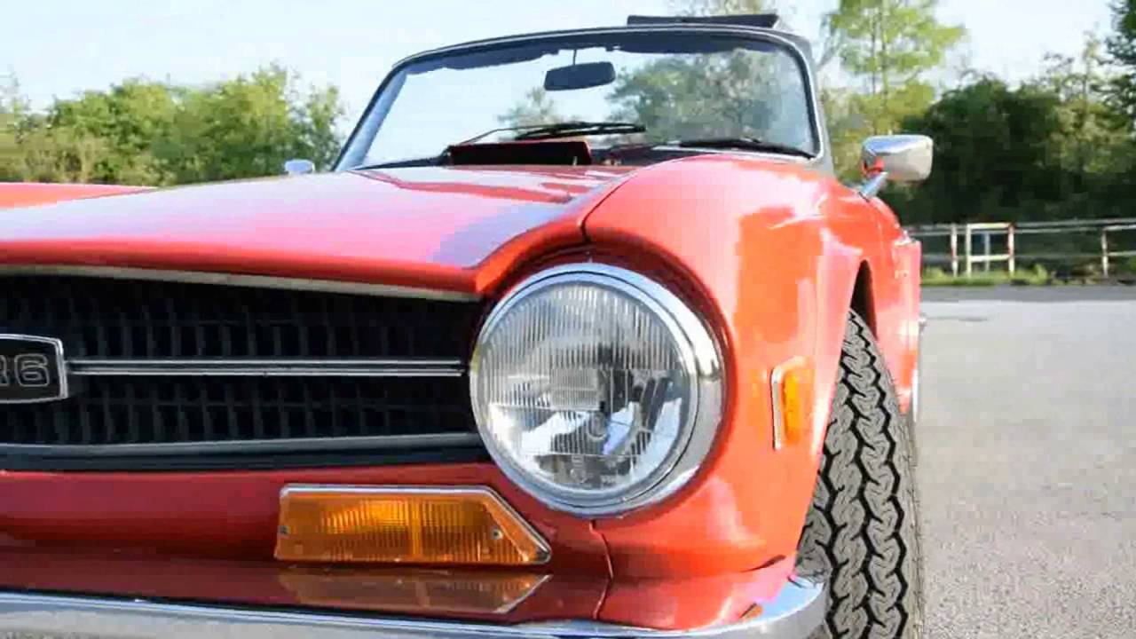 Triumph TR6 car porn