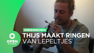 Thijs tovert lepeltjes om tot sieraden | Ondernemen