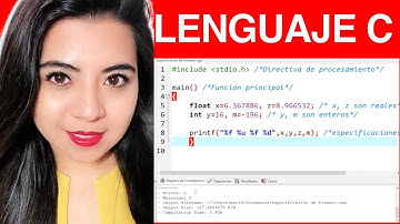 ESPECIFICACIONES de FORMATO (%d %i %f %u) - Programación en lenguaje C #3