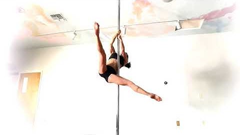 How to get into the ballerina on static or spin pole